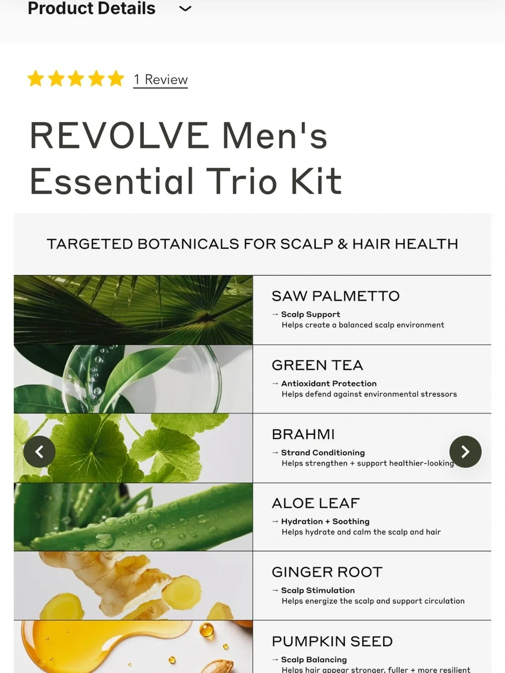 NEW Zenagen Men's essential Hair Care trio set